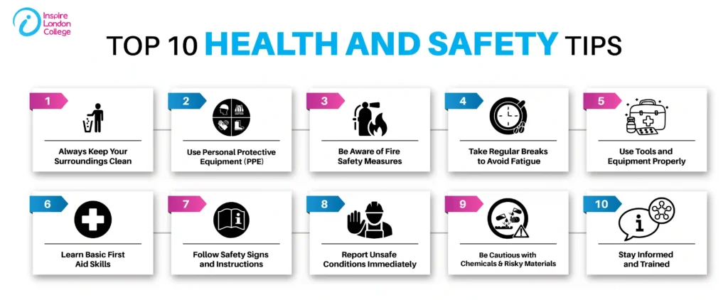 10 Health and Safety Tips